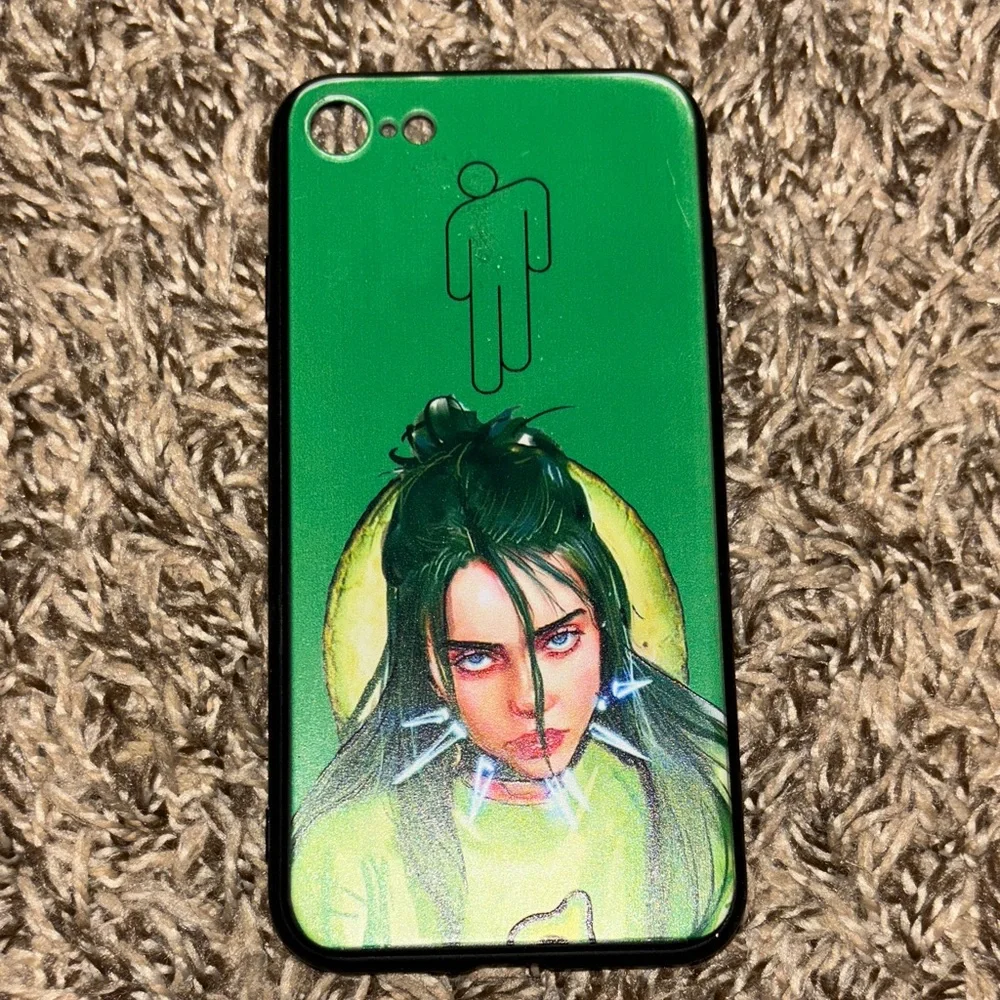 Green Billie Eilish IPhone 7 Case